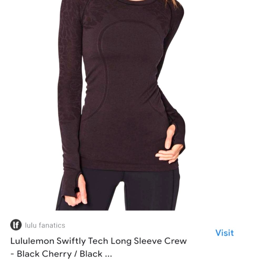 Lululemon swiftly tech long crew